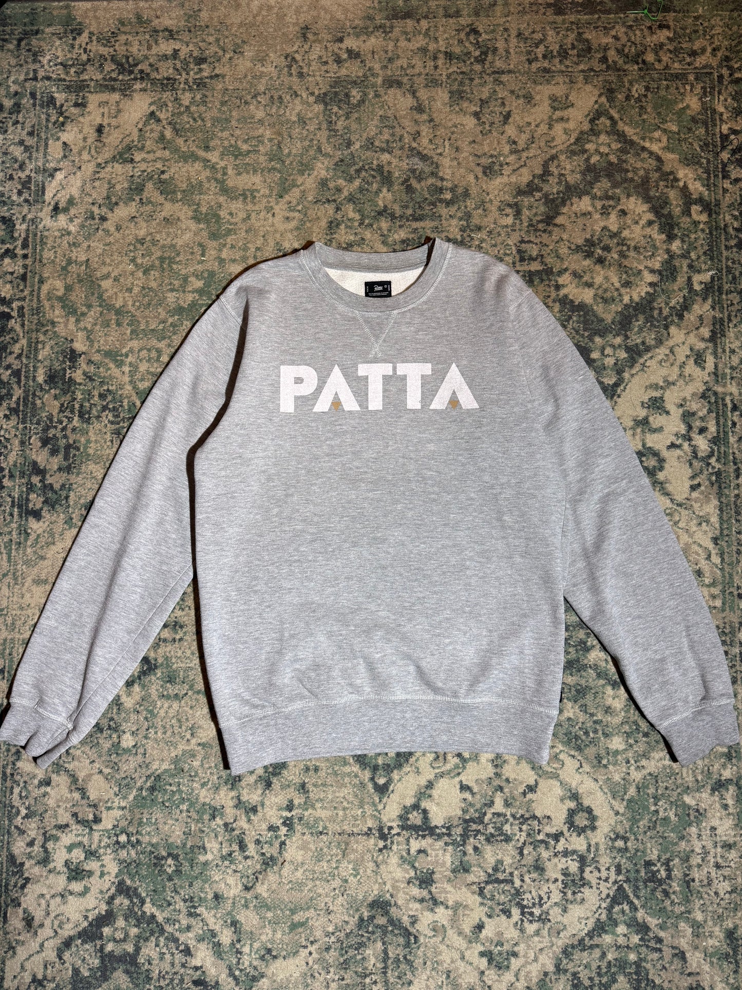 Felpa Patta - Light grey