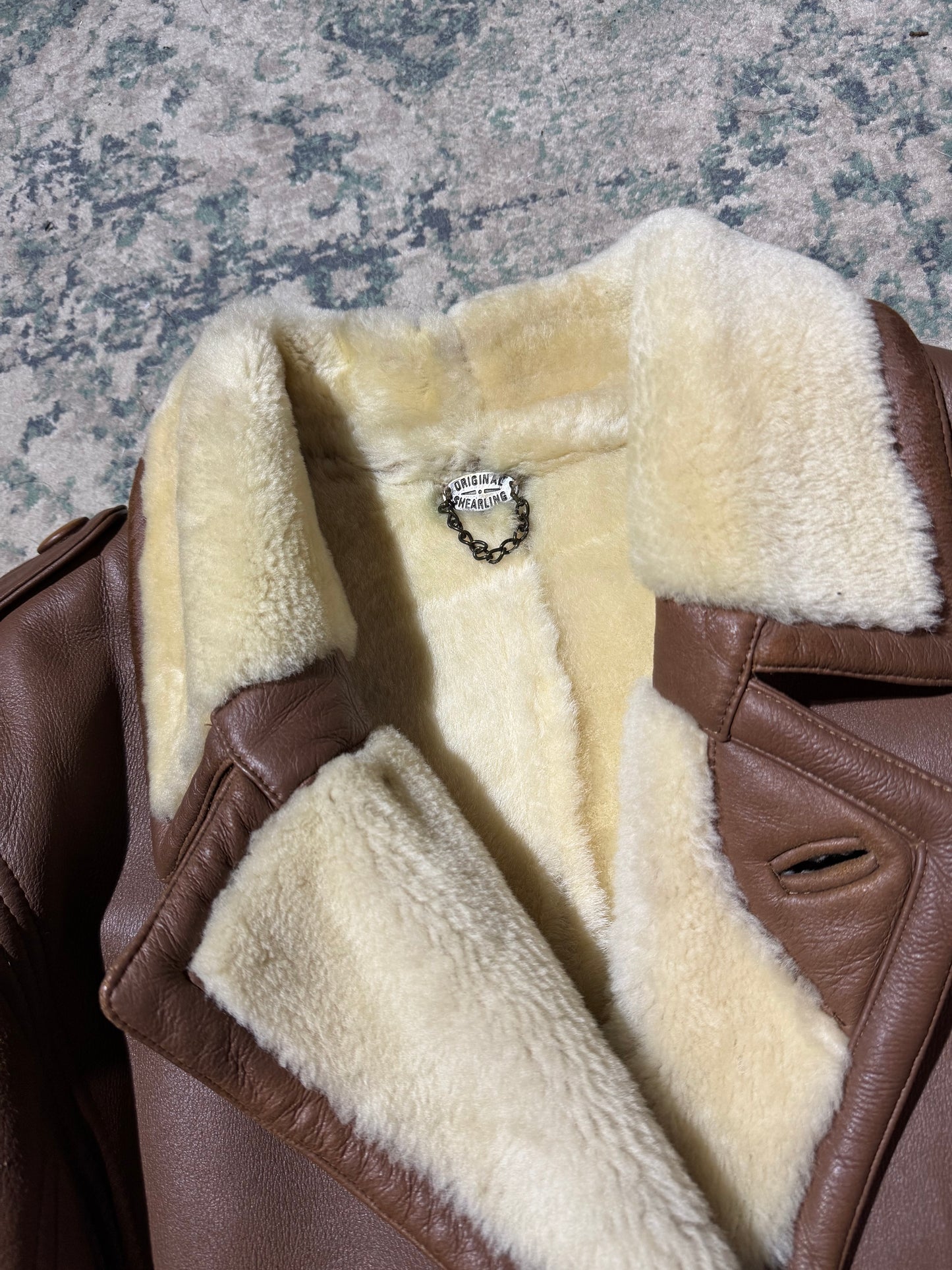 Montone Shearling - Marrone