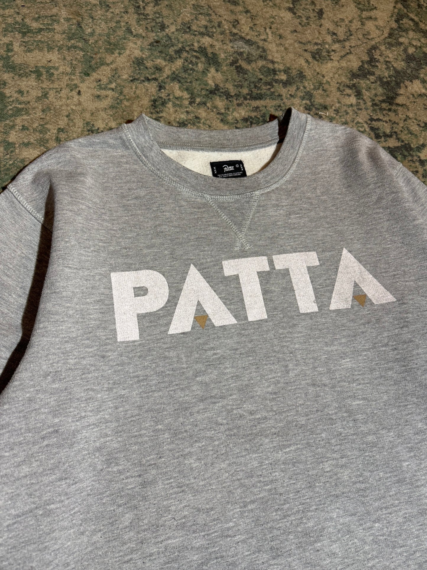 Felpa Patta - Light grey